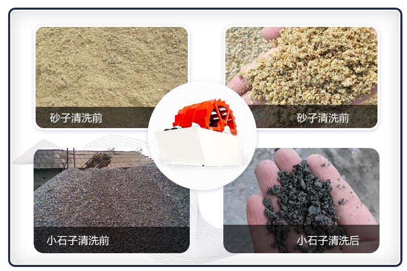 時產(chǎn)50噸的輪斗式洗砂機(jī)